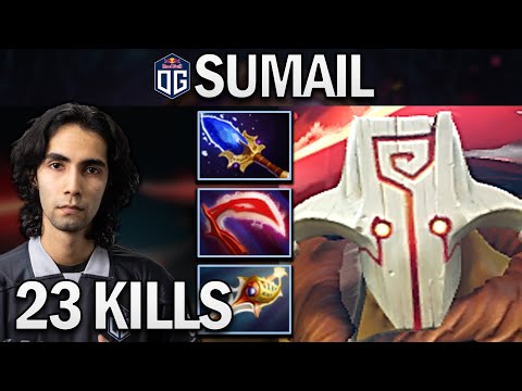 OG.SUMAIL JUGGERNAUT WITH 23 KILLS - DOTA 2 7.26 GAMEPLAY