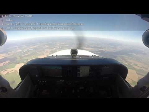 2016/4 VFR C172 LOAV - LKLT, Prague