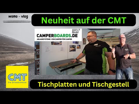 Camperboards: New tabletop and table frame for your mobile home. Discover the new product!