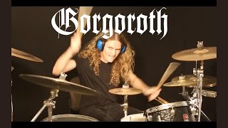 Black metal drum cover - Gorgoroth - Radix Malorum by Bobnar Simon