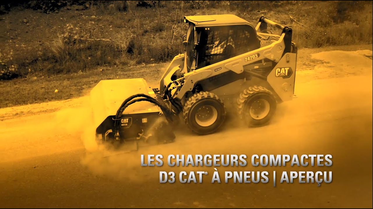 Chargeur compact rigide Cat® de la série D3 | Vue d'ensemble