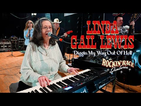 'Diggin' My Way Out Of Hell' LINDA GAIL LEWIS (Rockin Race Jamboree festival, Spain) BOPFLIX session