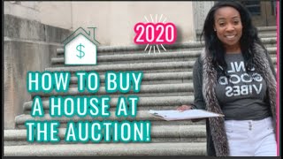 (2020) How to Buy A House at the Real Estate Auction! - FROM AN AUCTIONEER!! (Watch Before you Bid)