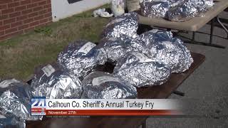 Calhoun County Sheriff's Office Turkey Fry on Wednesday