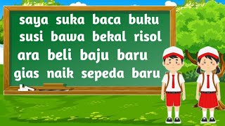 Download lagu Belajar membaca kalimat dengan mudah dan cepat mp3