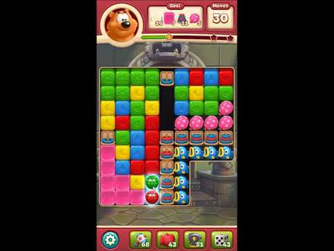 Toon Blast Level 2847 - NO BOOSTERS 🐻🐺🐱 | SKILLGAMING ✔️