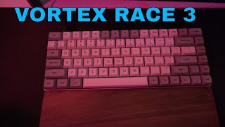 Video thumbnail for Vortex Keyboard Race 3 75% keyboard - MY FAV KEYBOARD by Travis Fader