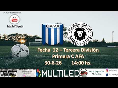 Victoriano Arenas vs. Leones de Rosario FC - Fecha 12 – Tercera División Primera C  - AFA