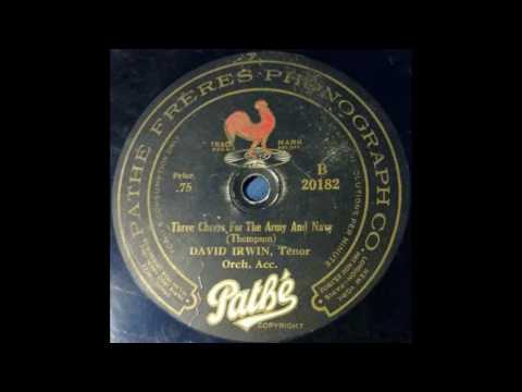 1917 David Irwin - Three Cheers For The Army And Navy