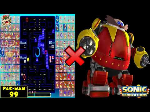 10 Robots Left - Pac-Man 99 X Sonic Generations OST Mashup