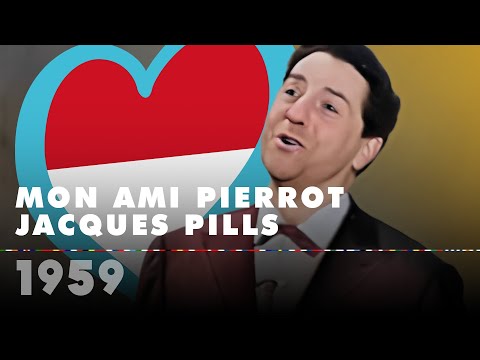MON AMI PIERROT - JACQUES PILLS (Monaco 1959 - Eurovision Song Contest)