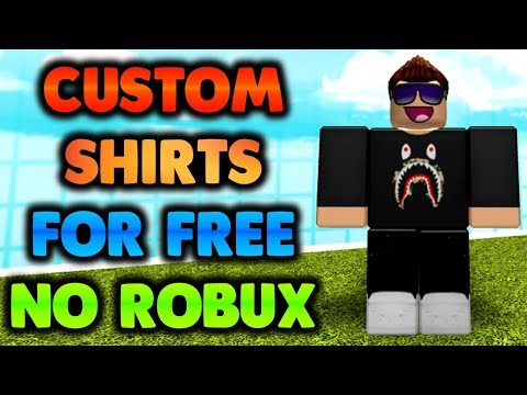 How To Get Cool Shirts For Free In Roblox!