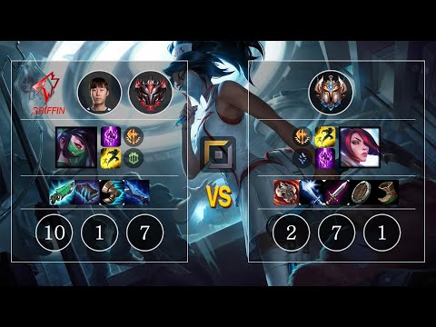 GRF jjun Akali vs Fiora Top - KR GrandMaster Patch 10.11
