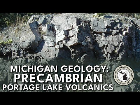 Michigan Geology | Precambrian | Portage Lake Volcanics