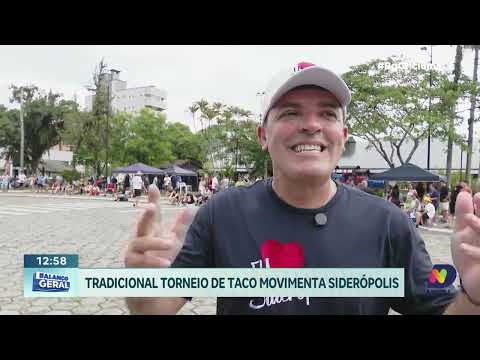 Torneio de taco marca carnaval em Siderópolis