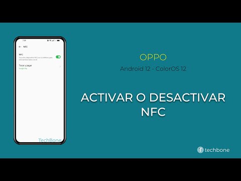 Activar o Desactivar NFC - Oppo [Android 12 - ColorOS 12]