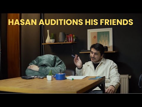 Hasan Raheem auditions his friends