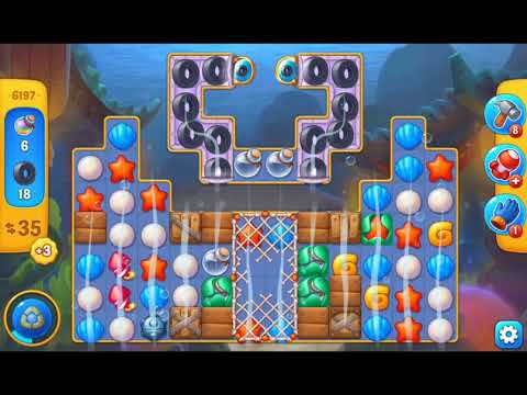 Fishdom 2021 - Level 6197   #playrix #fishdom #gaming