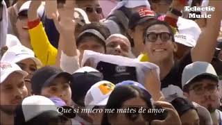 Miguel Bosé -Nada Particular Letra-  Venezuela Aid Live - Cúcuta.