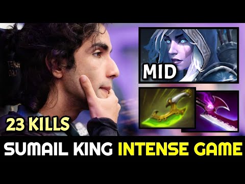 SUMAIL MID Drow Ranger Intense Game vs Super Annoying Sniper Dota 2