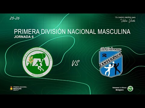 PDNM temporada 25/26 | Jornada 6 | BM Dólmenes Antequera vs Club BM Cantera Sur