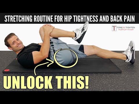 6 Minute Stretching Routine For Tight Hips and Low Back Pain