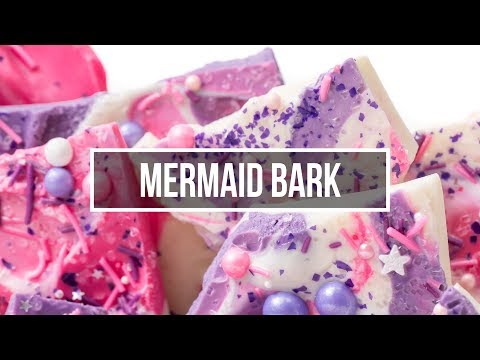 How to make mermaid bark candy
