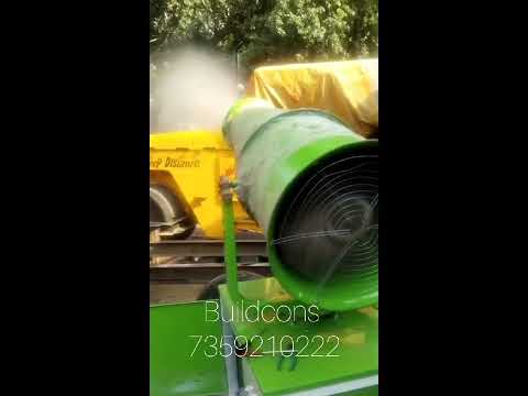 Stainless Steel Truck Mounted Anti Smog Cannon Gun
