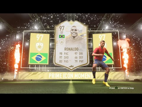 PRIME ICON MOMENTS RONALDO NAZARIO (R9) 97 | SBC | FIFA 21 ULTIMATE TEAM
