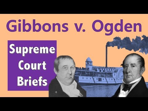 Gibbons V Ogden Issue