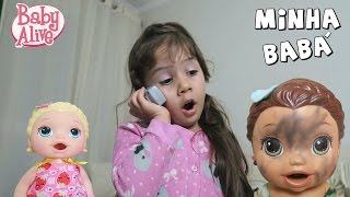 BABY ALIVE E A BABÁ MÁ TROLLAGEM DAS BEBÊS