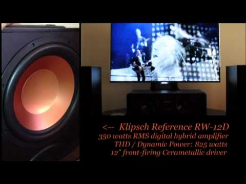 Rockin' my Klipsch Reference RW-12D Subwoofer