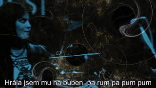 Little Drummer Boy - Joan Jett and the Blackhearts - (Music video and Czech subtitles Bob Martinec)