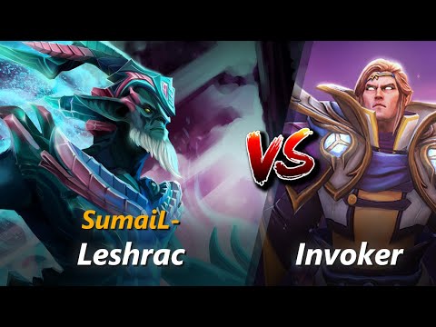 SumaiL- mid Leshrac vs Invoker | First 10 minutes