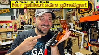 Nur geklaut wäre günstiger! Der Vevor Pocket Hole Jig! Absoluter Schnapper!