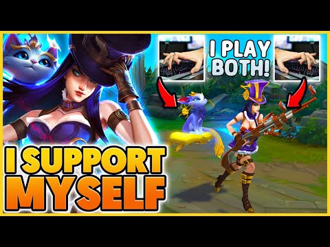 I Play on TWO COMPUTERS At Once!!! (HILARIOUS STRATAGY) - BunnyFuFuu | League of Legends