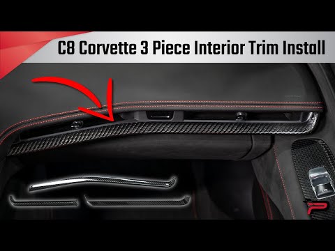 C8 Corvette 3 Piece Interior Trim Install - Paragon Performance