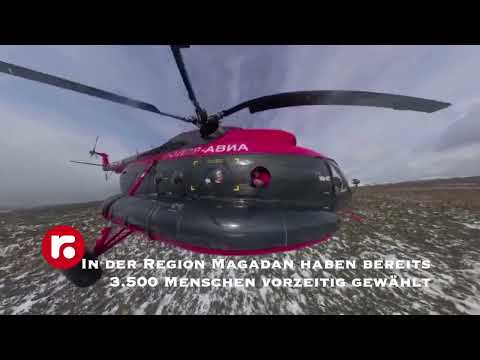 In der Region Magadan haben bereits 3 500 Menschen vorzeitig gewählt