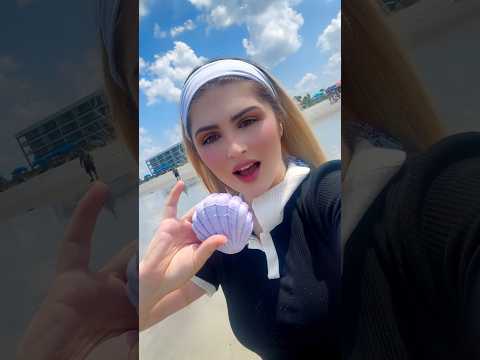 I FOUND a MERMAID SHELL on the BEACH!! 😱🐚🧜🏻‍♀️