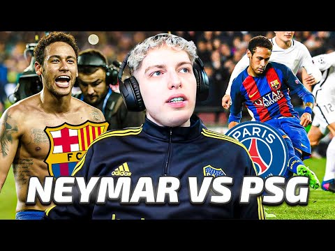 DAVOO XENEIZE REACCIONA AL MEJOR PARTIDO DE NEYMAR JR EN CHAMPIONS (2017)