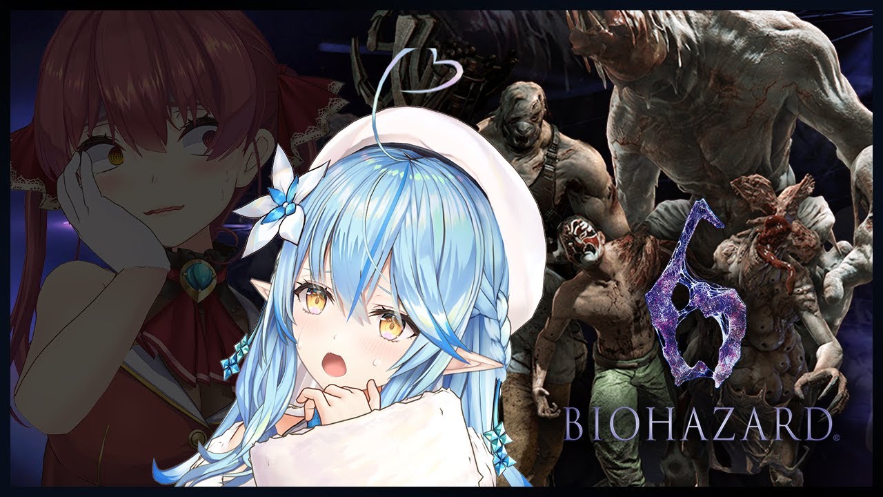 【BIOHAZARD 6】マリラミで刺激的デート♡ジェイク編【ホロライブ/宝鐘マリン・雪花ラミィ】