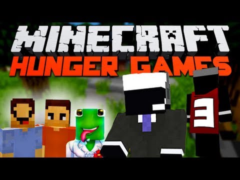 Minecraft Hunger Games - Episode #3 w/Kermit, Woofless and Taffy!