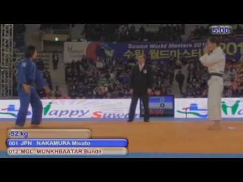 SUWON 2010 NAKAMURA(JPN) MUNKBAATAR(MGL) -52KG