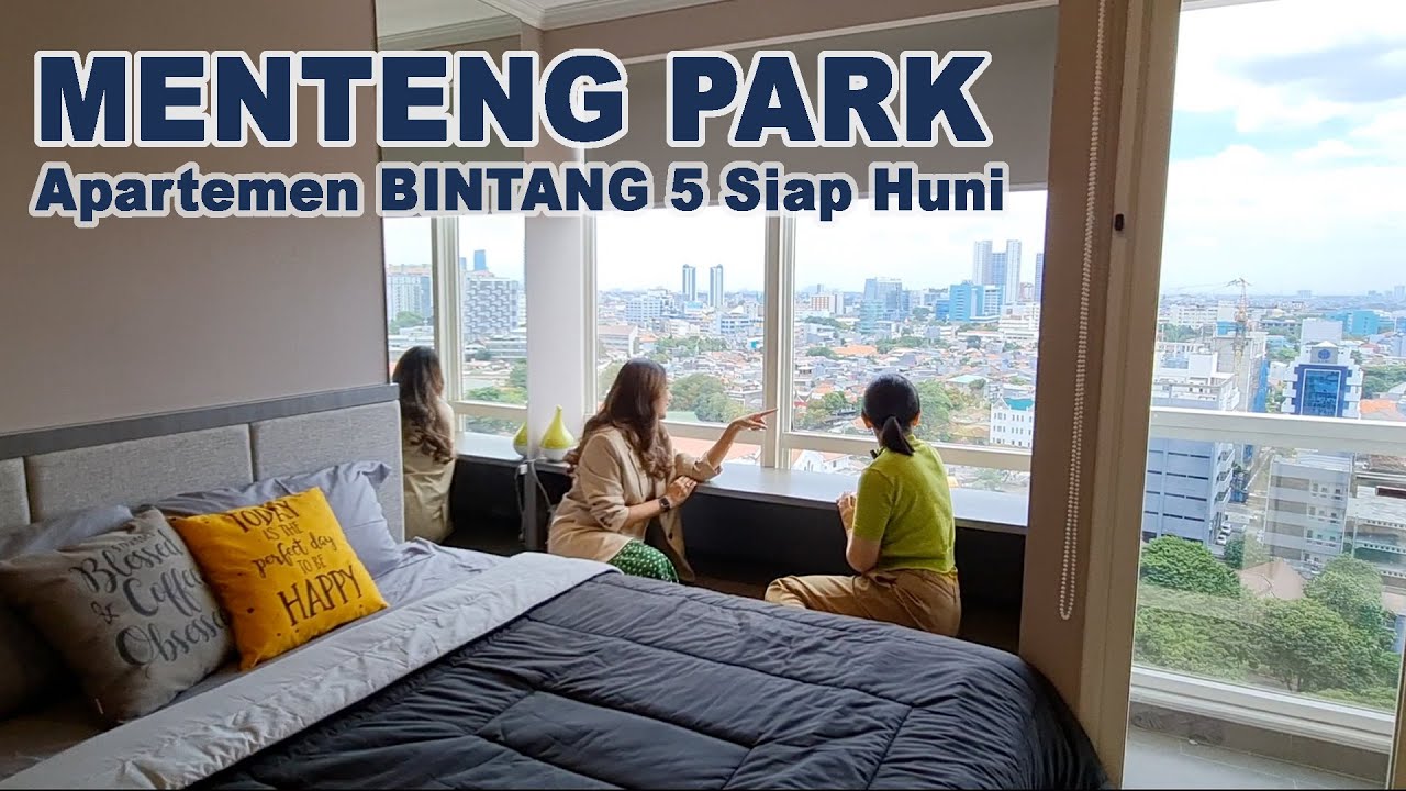 For Sale Studio Apartment in Menteng Park Fully Furnished City View Strategic Location