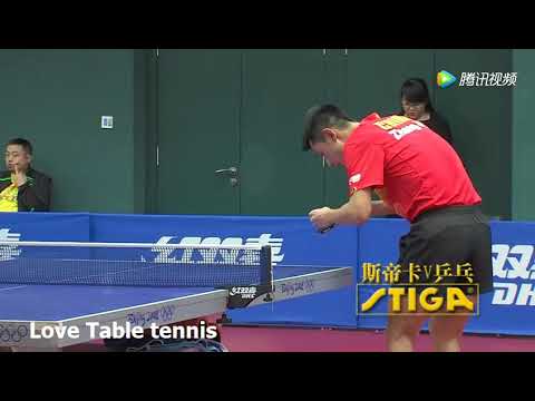 Zhang Jike vs Yan An Highlights