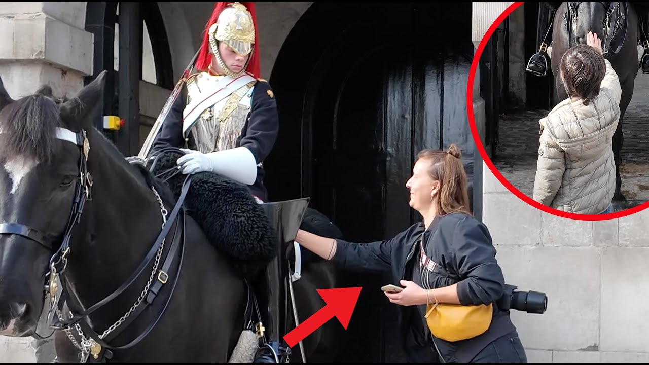 🫢SHOCKING !! She Slips Something in the Guard’s Boots⁉️ BOY Touches the Horse!!