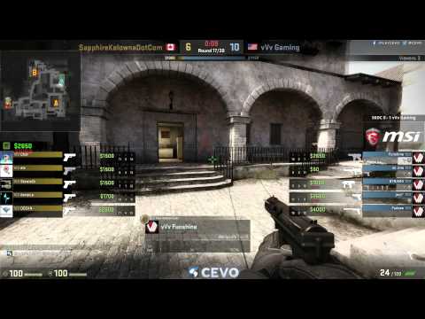 SKDC vs VVV Game 2 (CEVO-P CS:GO Season 7) - Misled & p0stpwned