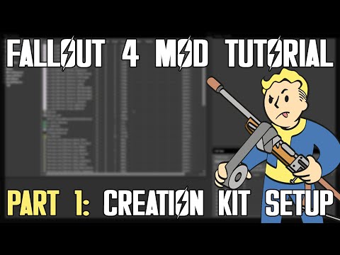 Fallout 4 Weapon Mod Tutorial For Beginners Part 1 - Creation Kit Setup