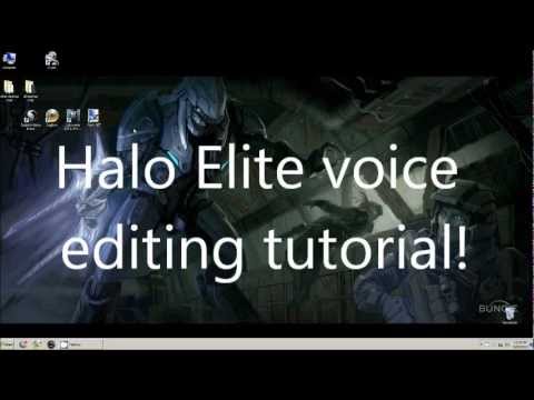 As I promised, a Halo Elite voice tutorial