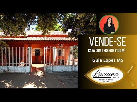 Ampla Casa a Venda com 1100 m² / Guia Lopes da Laguna -MS/ Oportunidade.